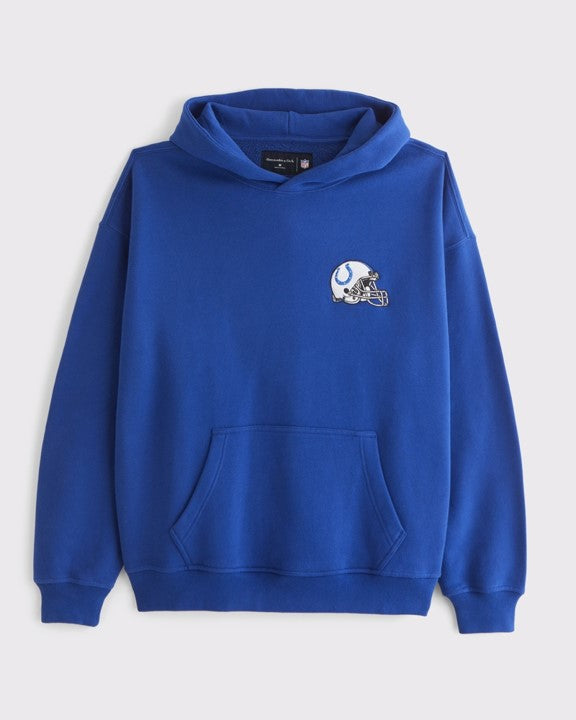 NFL Popover Hoodie Seattle Seahawks navy blue