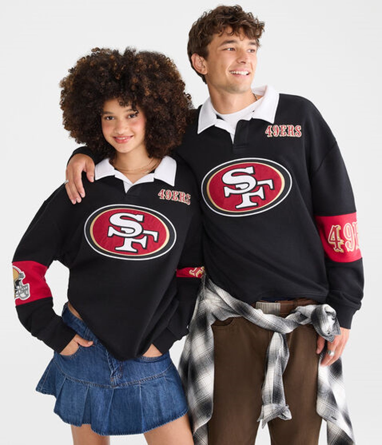 Aeropostale San Francisco 49ers Rugby Sweatshirt