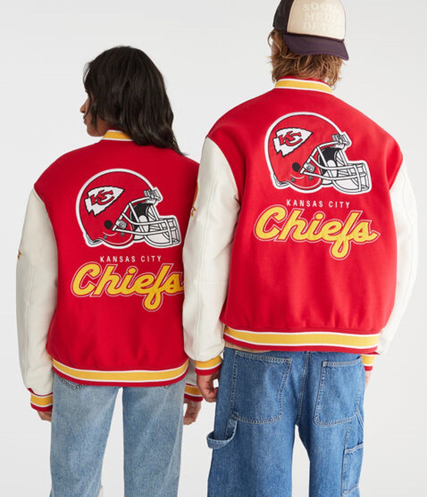 Aeropostale Kansas City Chiefs Bomber Jacket