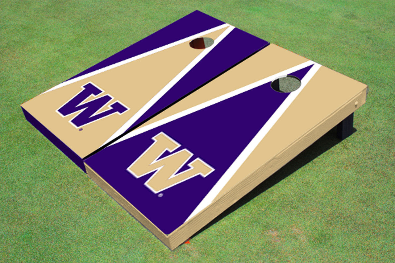 All American Tailgate NCAA Cornhole Sets Washington Huskies