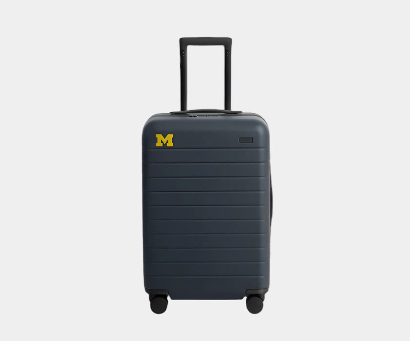 Away Travel Collegiate Bigger Carry-On Suitcase Michigan Wolverines