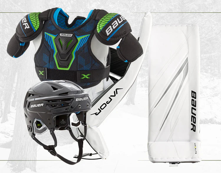 Bauer hockey protective gear