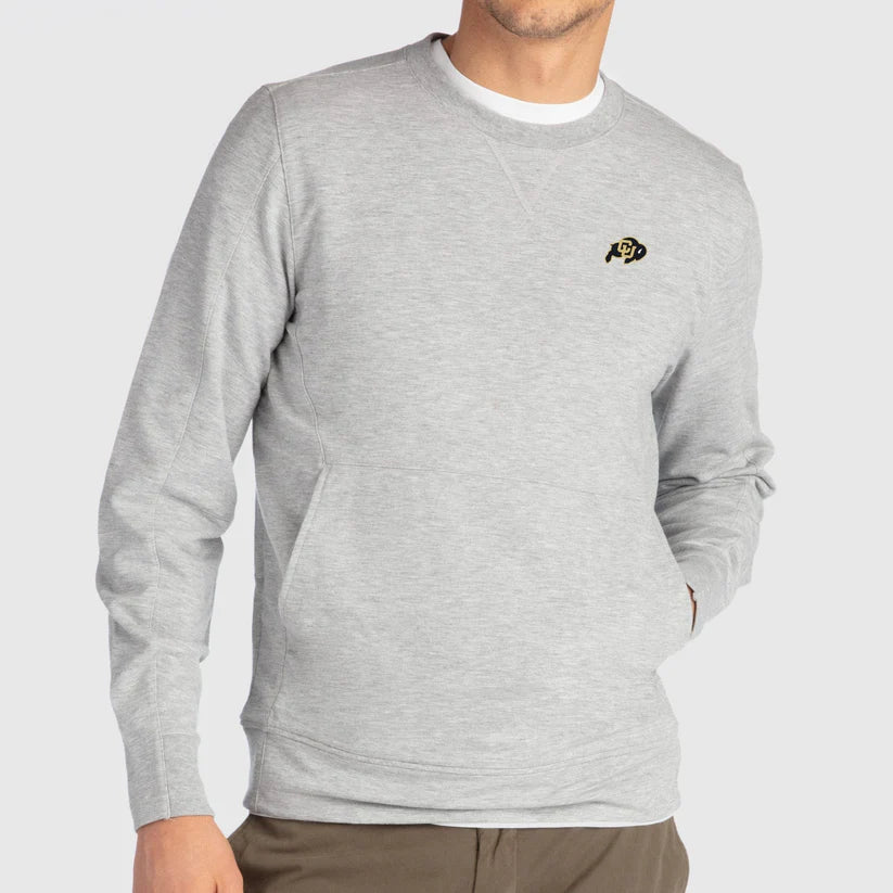 COLORADO | RUSS CREWNECK | COLLEGIATE grey heather