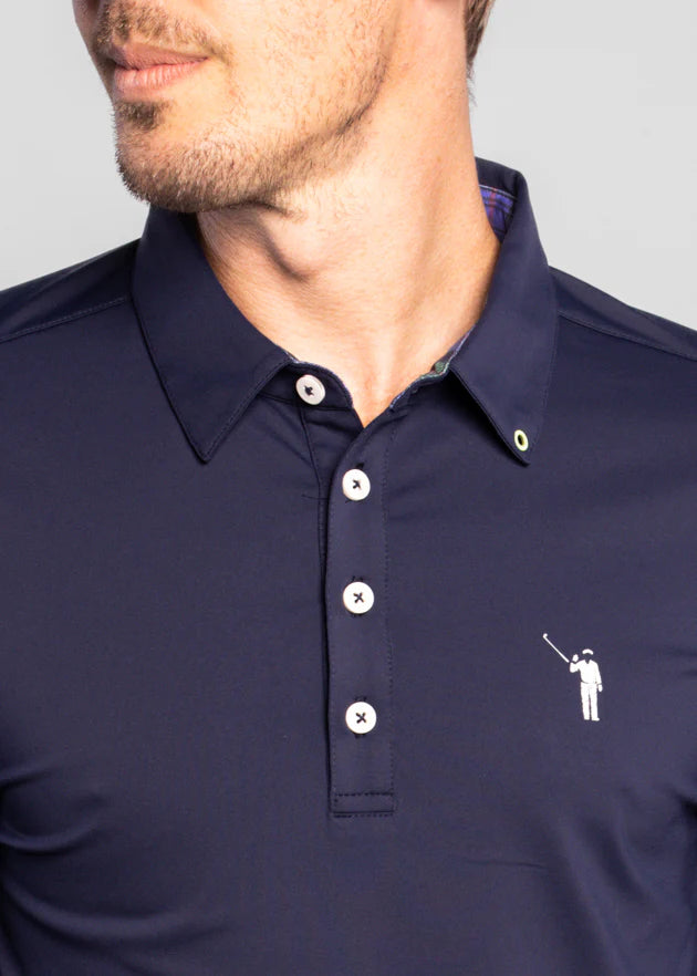 William Murray Golf Murray Classic Men's Long Sleeve Polo