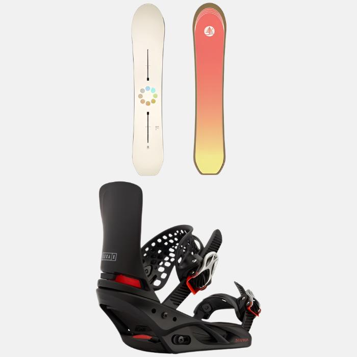 Burton Family Tree Gril Master Snowboard ​+ Lexa X Snowboard Bindings