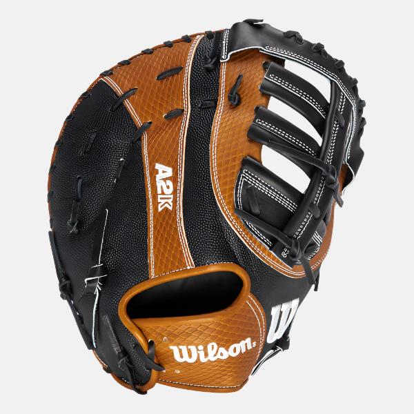 Wilson A2K SuperSkin 2820 12.25" Baseball First Base Mitt - back view