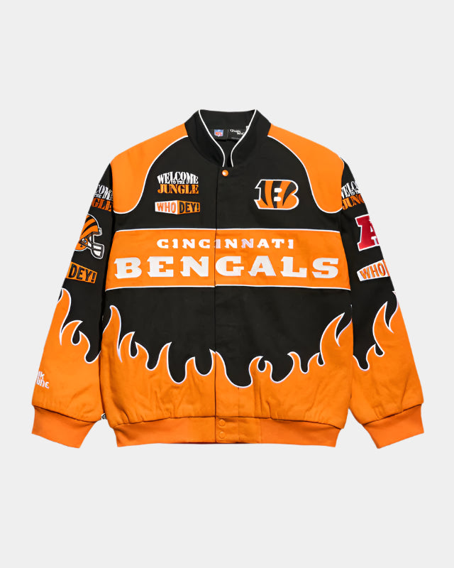 Cincinnati Bengals Premium Racing Jacket