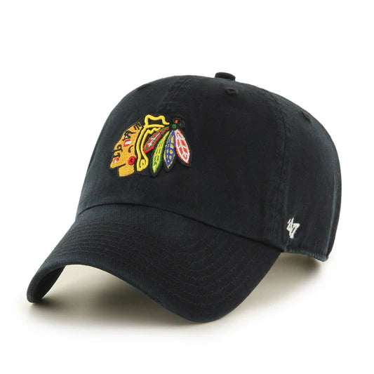 47 Brand NHL Clean Up Hat Chicago Blackhawks