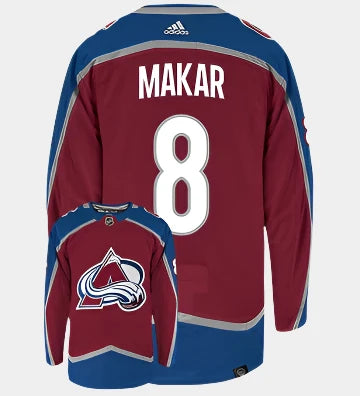 Cale Makar Colorado Avalanche Adidas Primegreen Authentic NHL Hockey Jersey Coolhockey.com