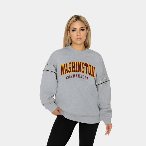 NCAA Competitive Edge Jewel-Trim Pullover Washington Commanders