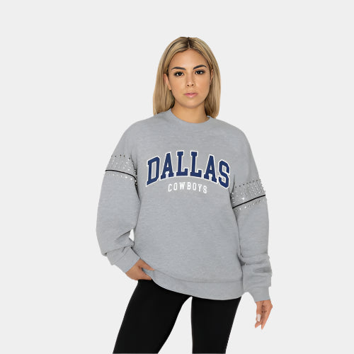 NCAA Competitive Edge Jewel-Trim Pullover Dallas Cowboys