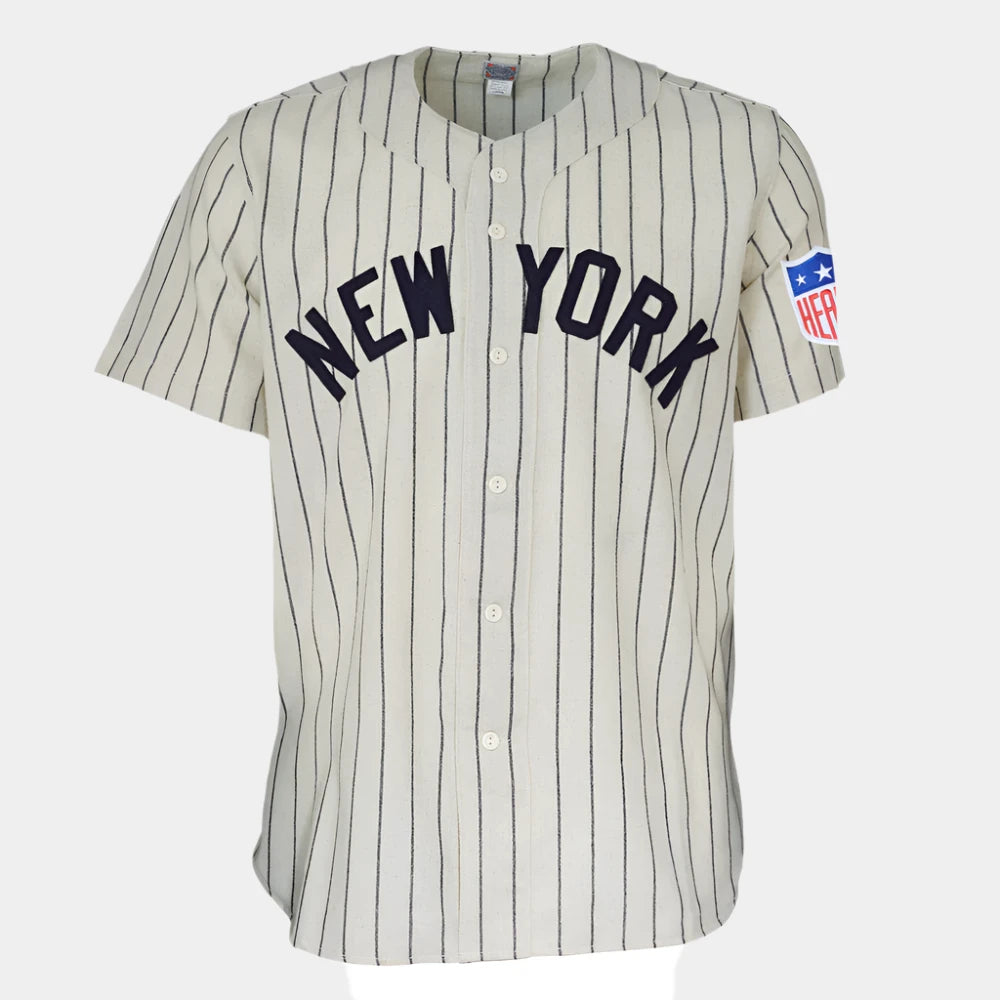 Ebbets Field Flannels New York Yankees 1942 Home Jersey