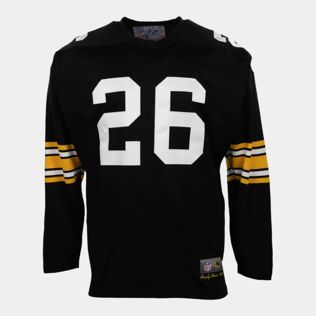 Ebbets Field Flannels Pittsburgh Steelers 1968 Durene Football Jersey