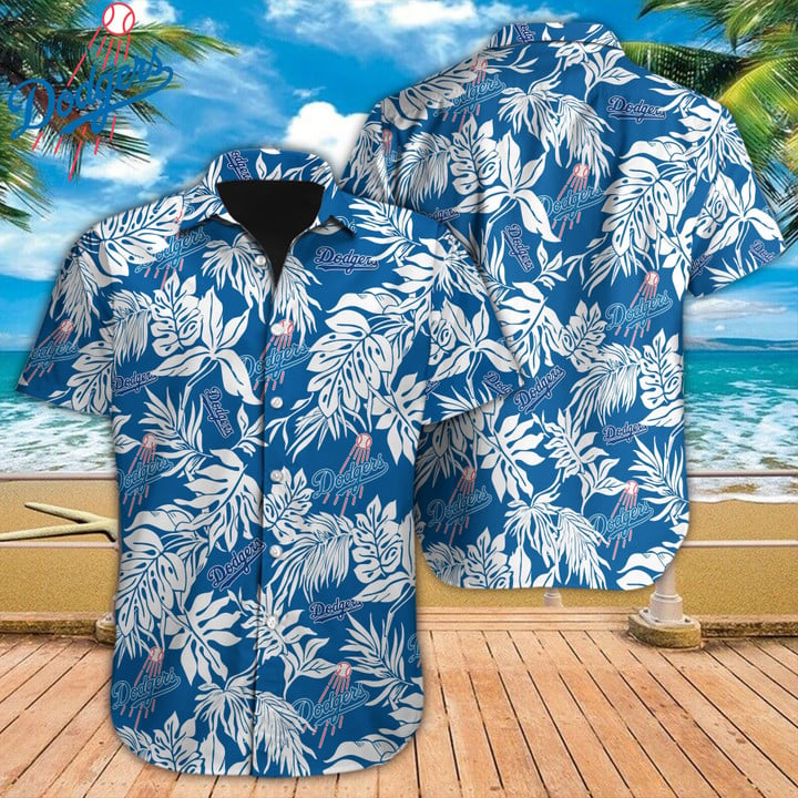 Fanazone MLB, NFL and College Hawaiian Shirt Los Angeles Dodgers