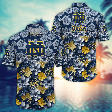 Fanazone MLB, NFL and College Hawaiian Shirts Notre Dame Fighting Irish