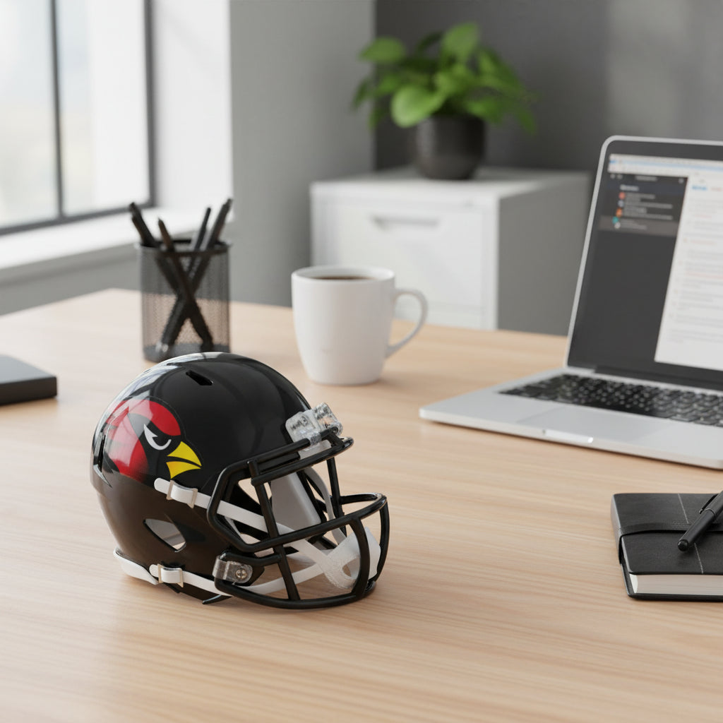 Arizona Cardinals Helmet Riddell Replica Mini Speed Style On-Field Alternate