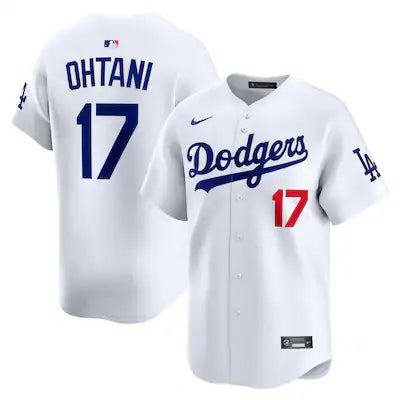 Nike Shohei Ohtani Los Angeles Dodgers White Home Limited Player Jersey white