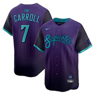 Nike Corbin Carroll Arizona Diamondbacks Purple 2025 City Connect Limited Player Jersey