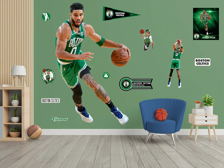 Fathead 20% off sitewide Jayson Tatum Boston Celtics