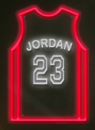 Glow Jerseys neon LED jersey Jordan