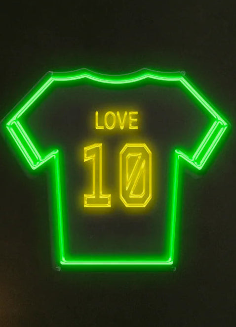 Glow Jerseys neon LED jersey Love