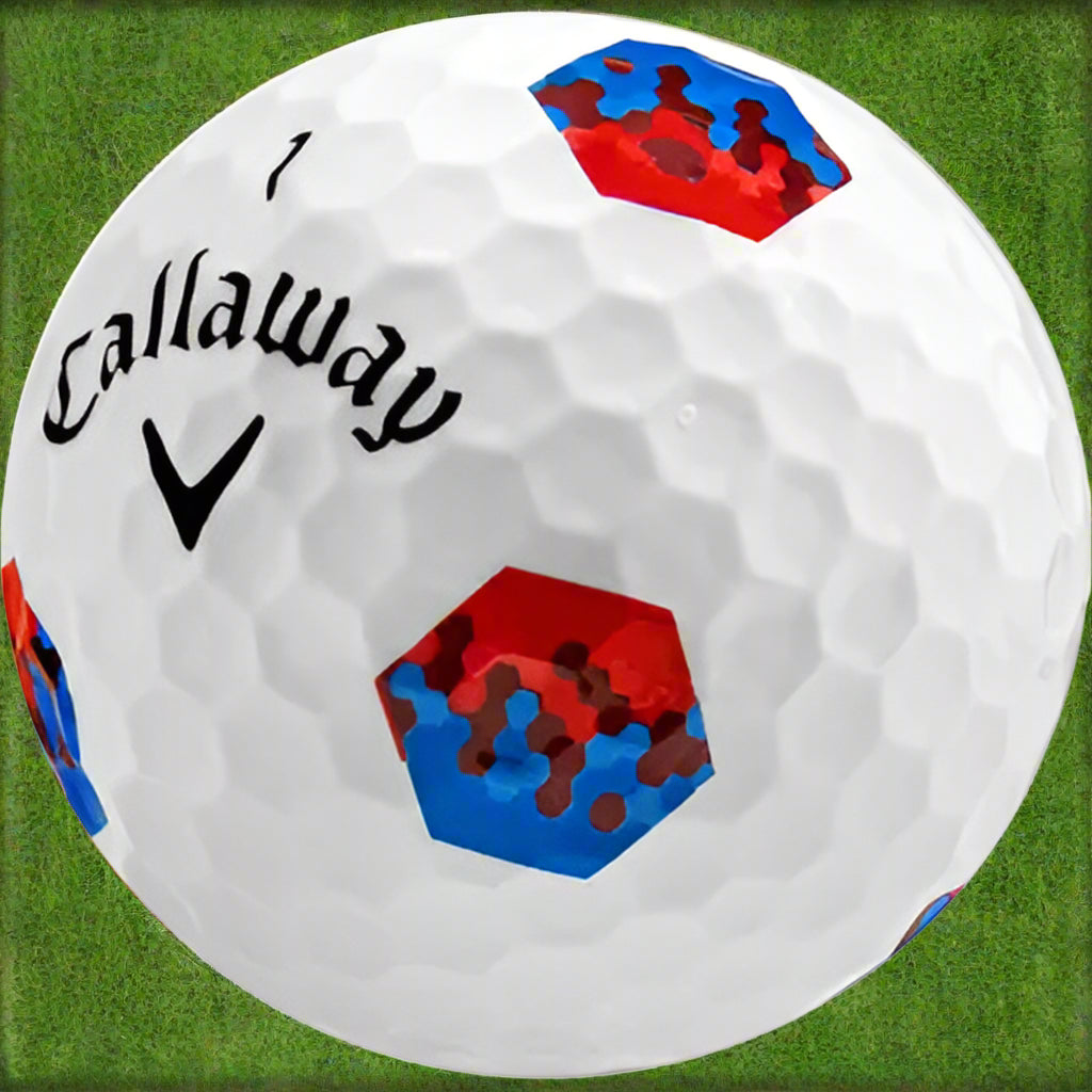 Callaway Chrome Soft Golf Ball trutrack white