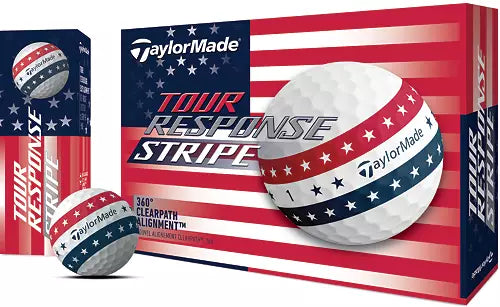 TaylorMade Tour Response Stripe USA Golf Balls