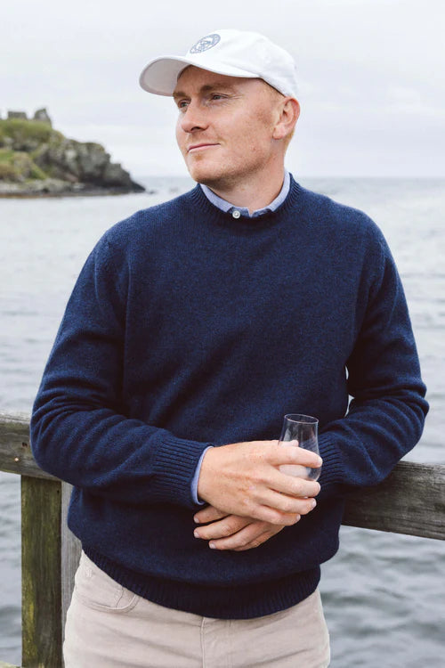 Holderness and Bourne blue golf sweater free shipping on orders $150