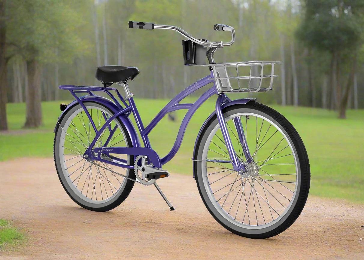 Huffy Sanford Women's Cruiser Bike lilac fade