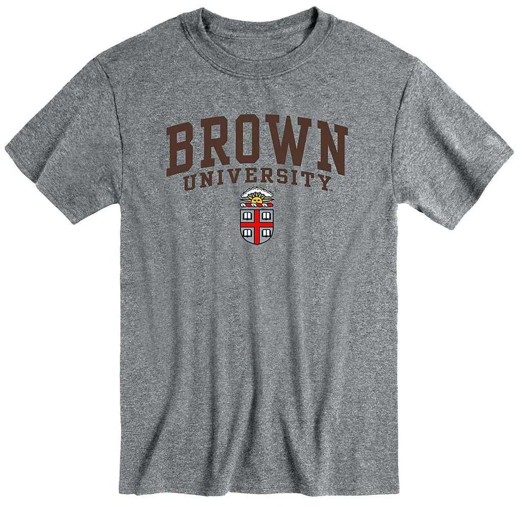 IvySport Brown heritage t-shirt grey