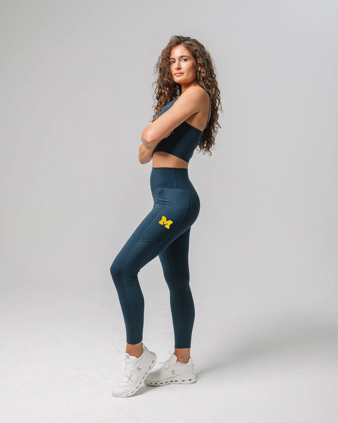 Kadyluxe Michigan Wolverines Pocket Legging