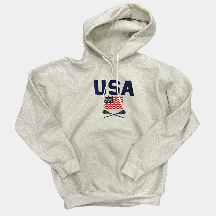 Lacrosse Unlimited USA Lacrosse Hoodie adult