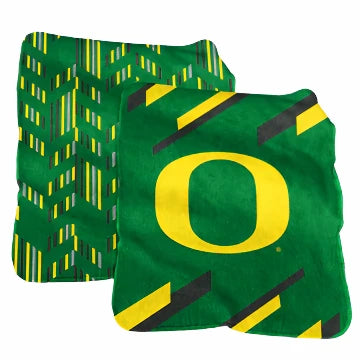 Logo Brands 60 x 70 Super Plush Blanket college NCAA Oregon Ducks