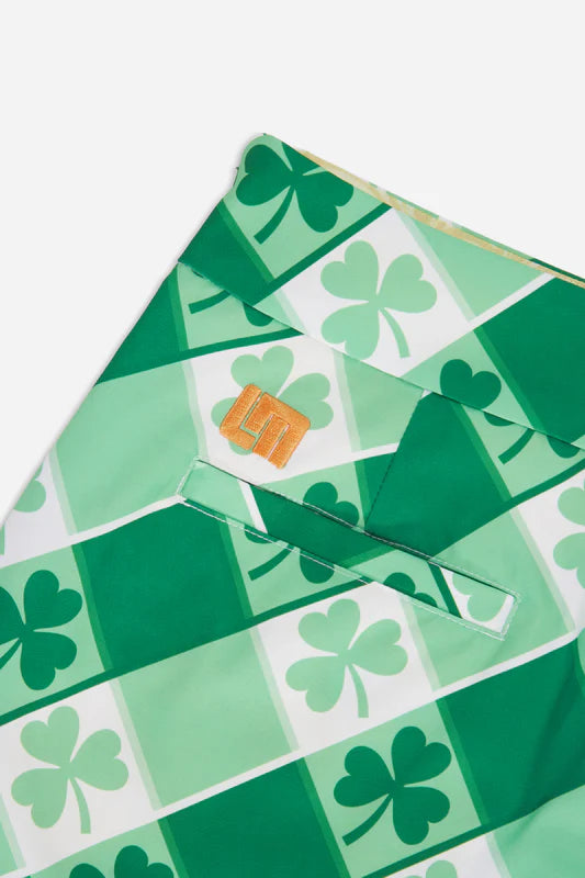 Loudmouth classic skort - shamrock plaid
