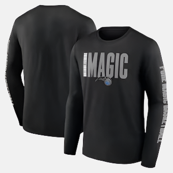 Orlando Magic Men's Gold Vision Long Sleeve T-Shirt