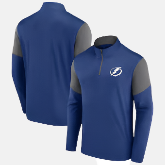 Tampa Bay Lightning Men's NHL Logo Quarter-Zip Top