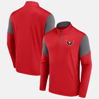 Washington Capitals Men's NHL Logo Quarter-Zip Top