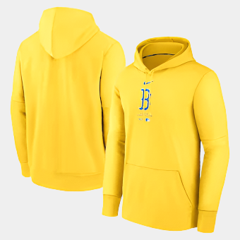 Boston Red Sox gold hoodie