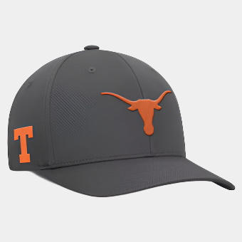 Top of the World Texas Longhorns Black Staple Adjustable Hat