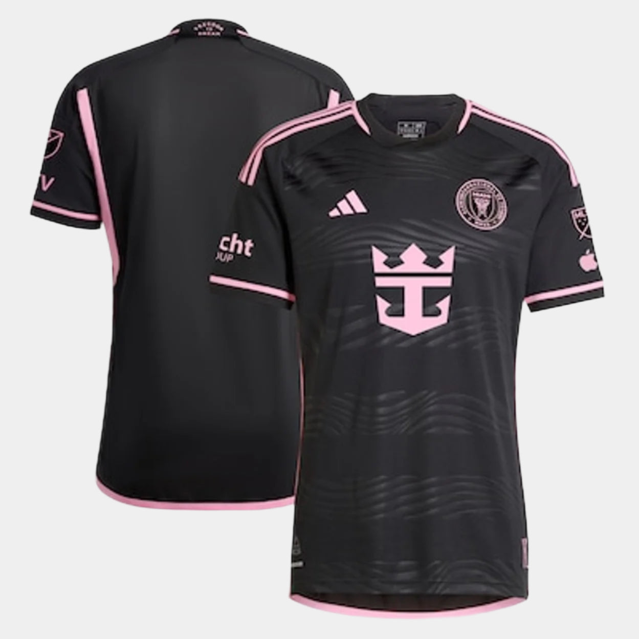 Men's Inter Miami CF adidas Black 2024 La Noche Authentic Jersey