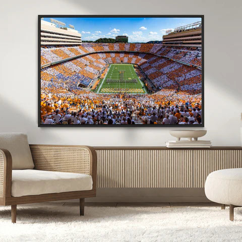 Wall Art Canvas Print Stadium Tennessee Volunteers