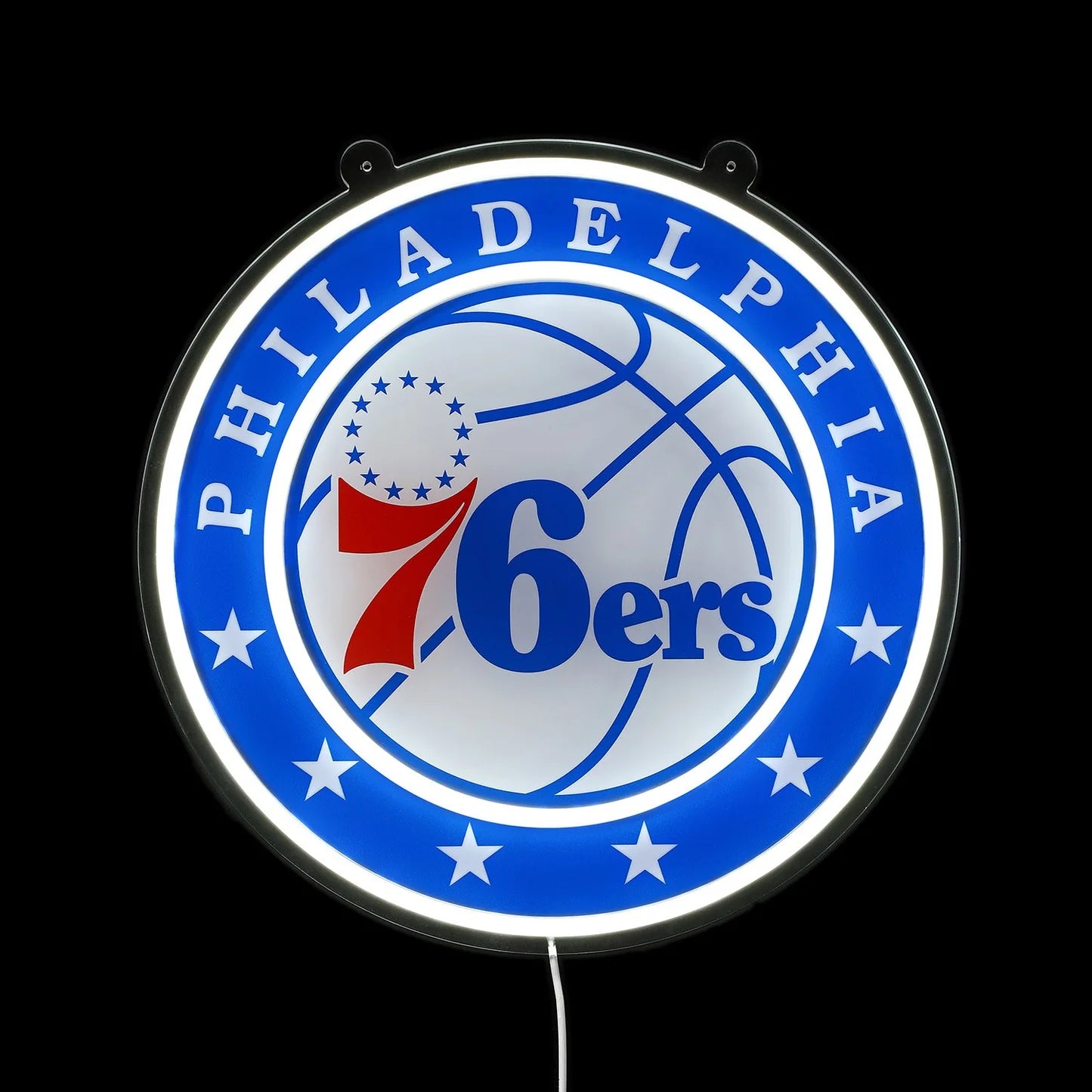 Saturday Neon LED neon sign Philadelphia 76ers