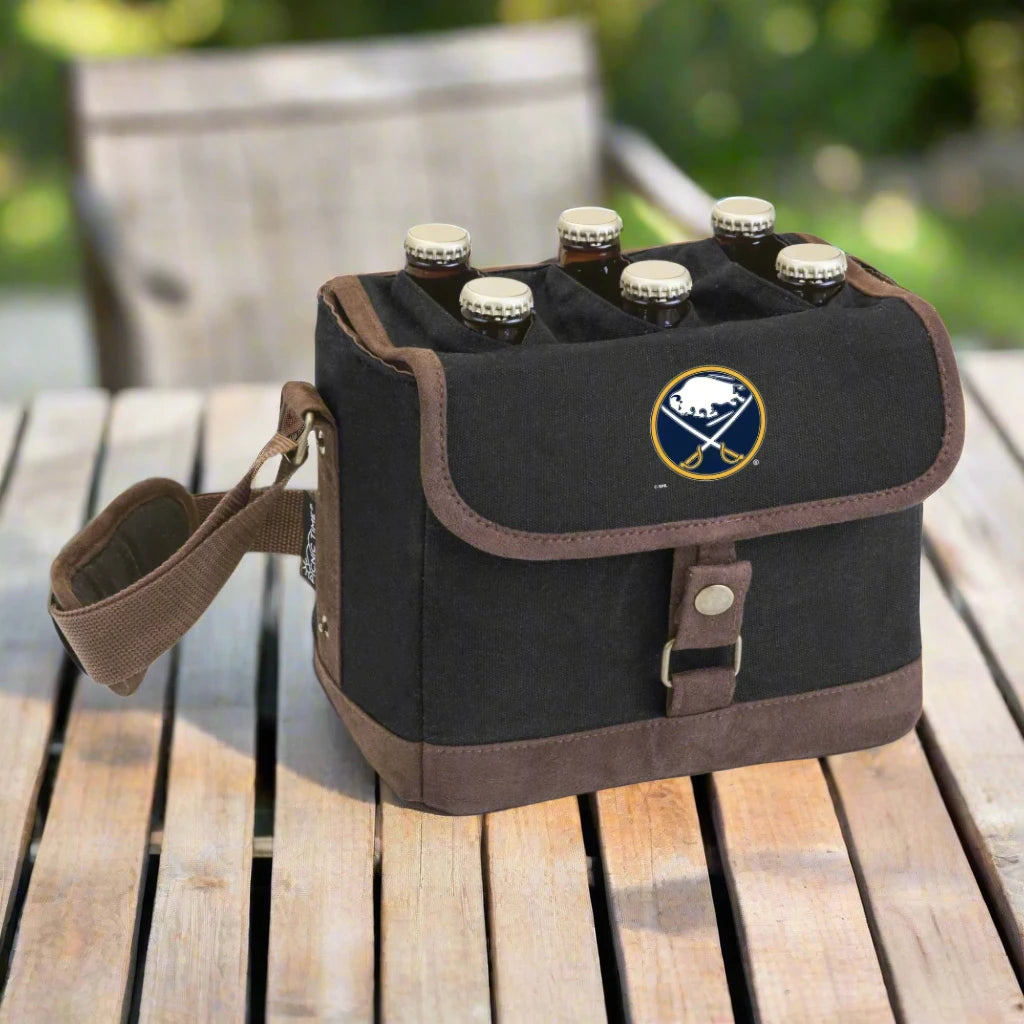 Legacy Beer Caddy Cooler Tote with Opener Buffalo Sabres