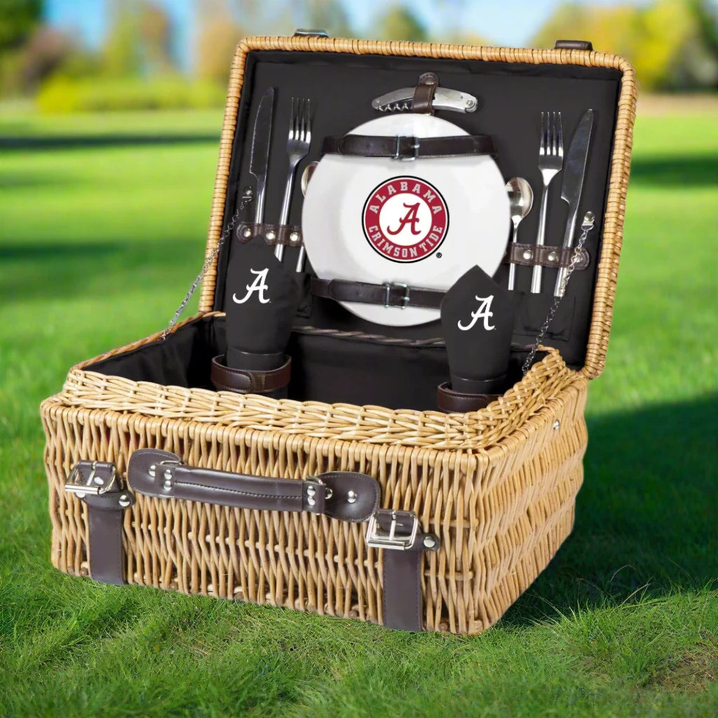 Oniva Champion Picnic Basket Alabama Crimson Tide