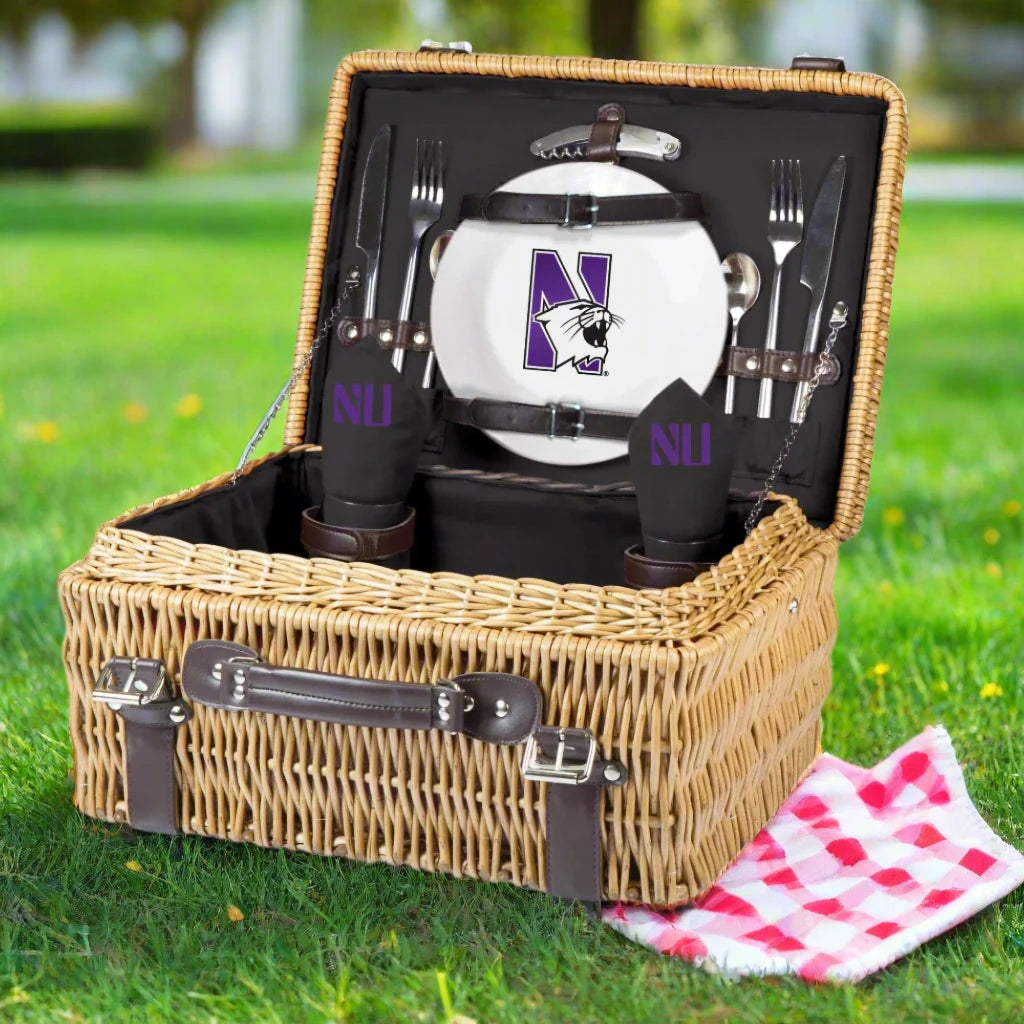 Oniva Champion Picnic Basket Northwestern Wildcats