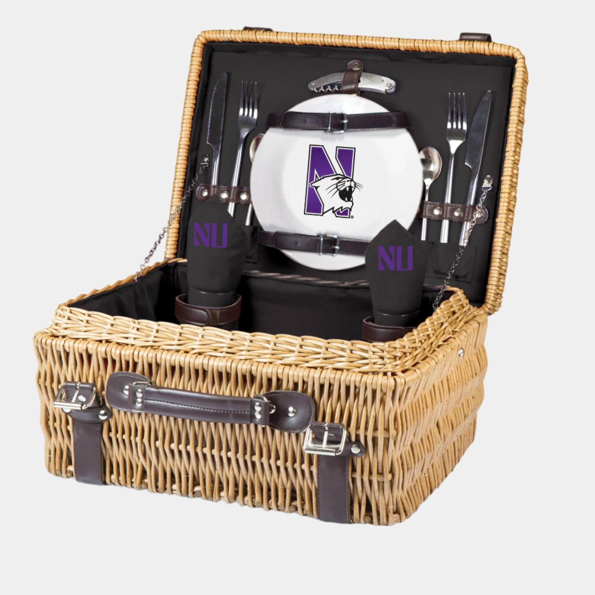 Picnic Time Northwestern Wildcats picnic basket