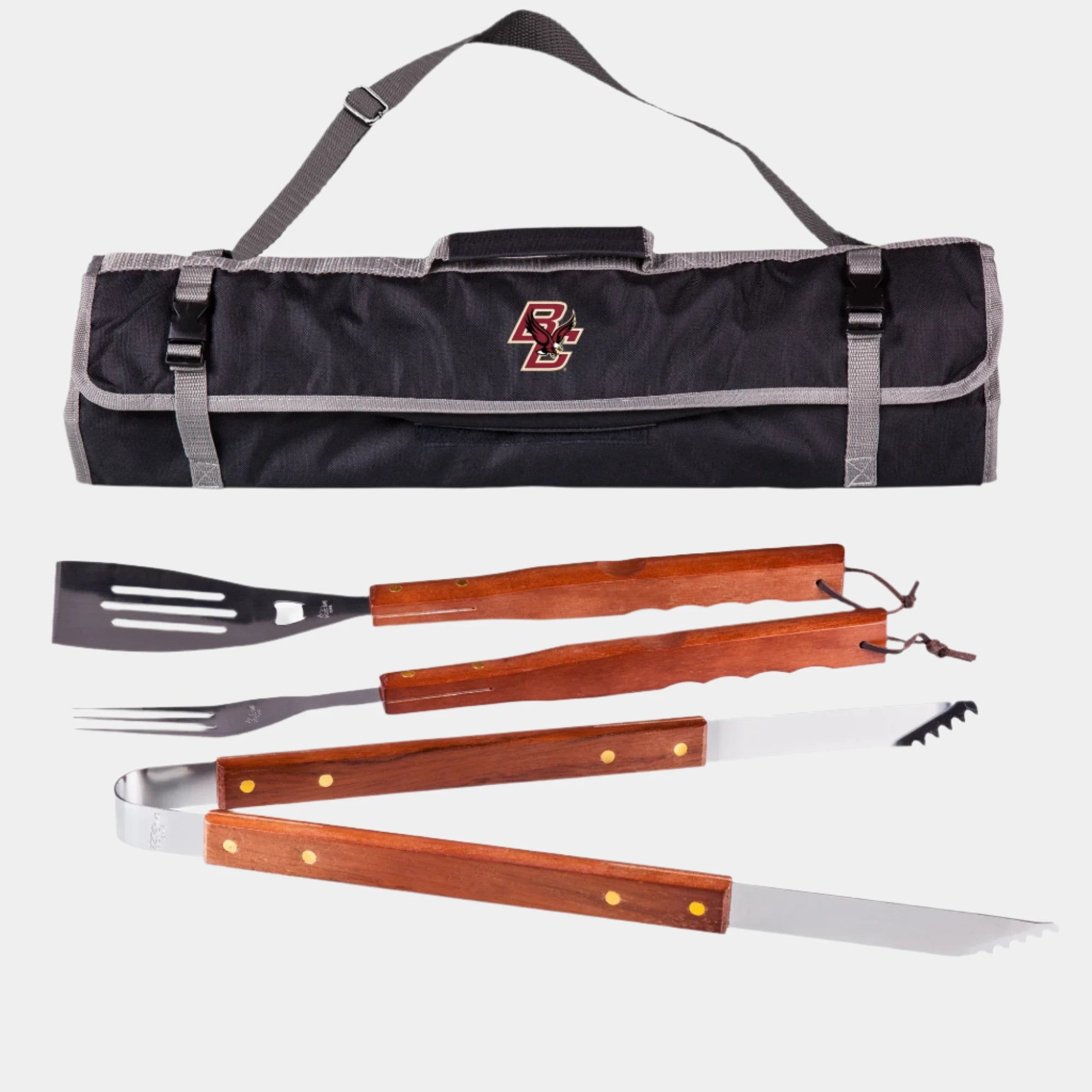 Oniva 3-Piece BBQ Tote and Grill Set Boston College Eagles