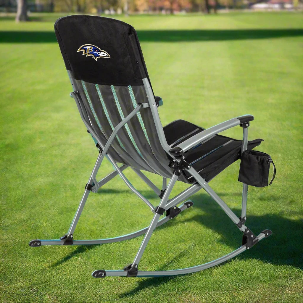 Oniva Outdoor Rocking Camp Chair Baltimore Ravens