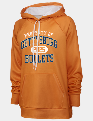 Prep Sportswear hoodie orange Gettysburg Bullets