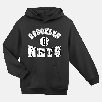 Broklyn Nets Preschool Home Town Pullover Fleece Hoodie